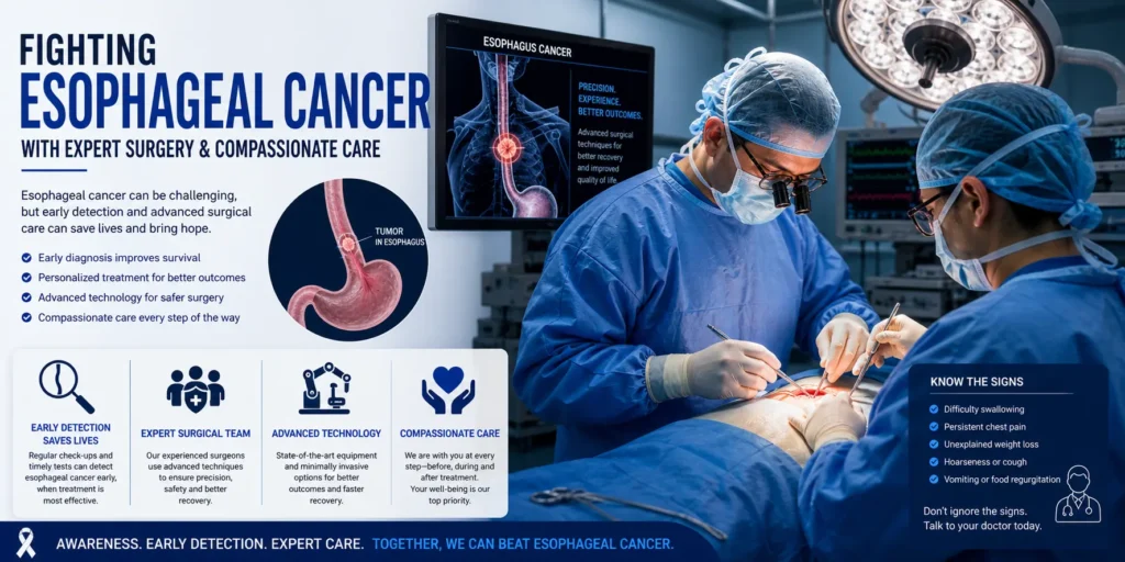 esophagus cancer surgeon in Lucknow
