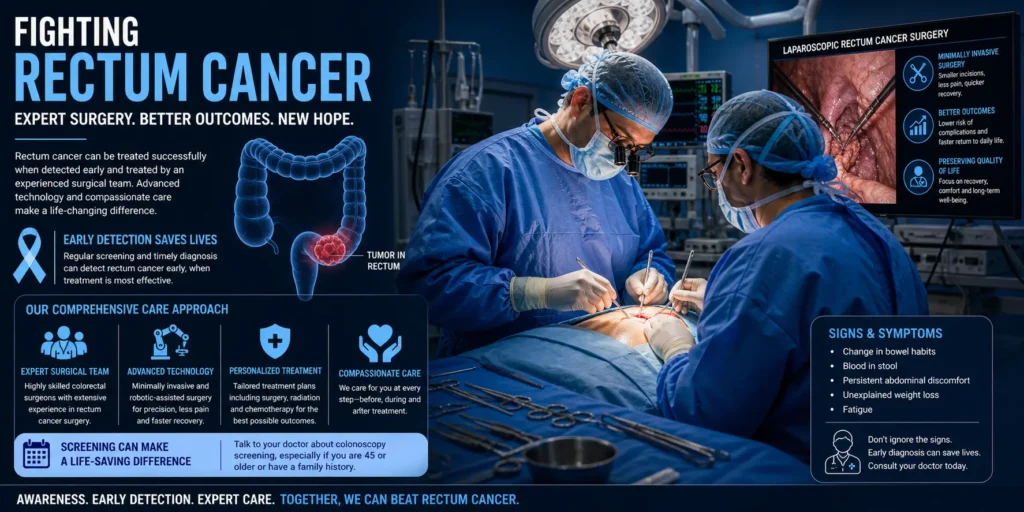 rectum cancer surgeon in Lucknow